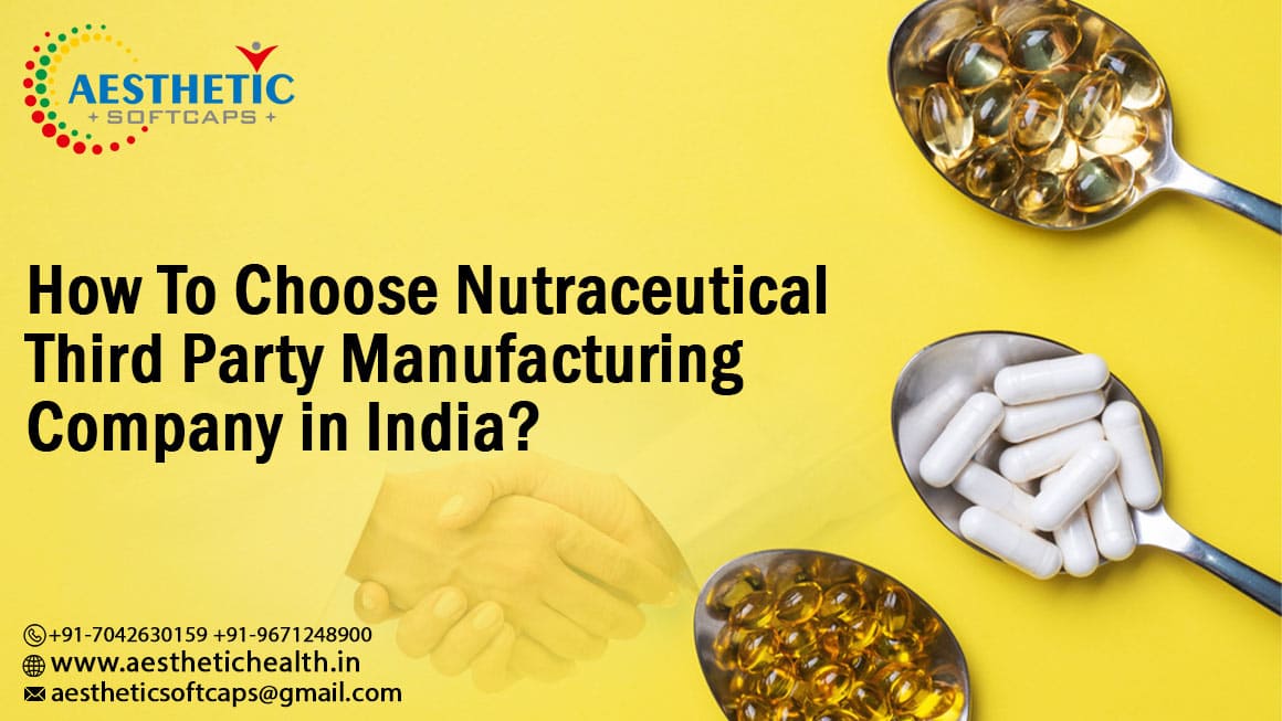 Nutraceutical Third Party Manufacturing Company